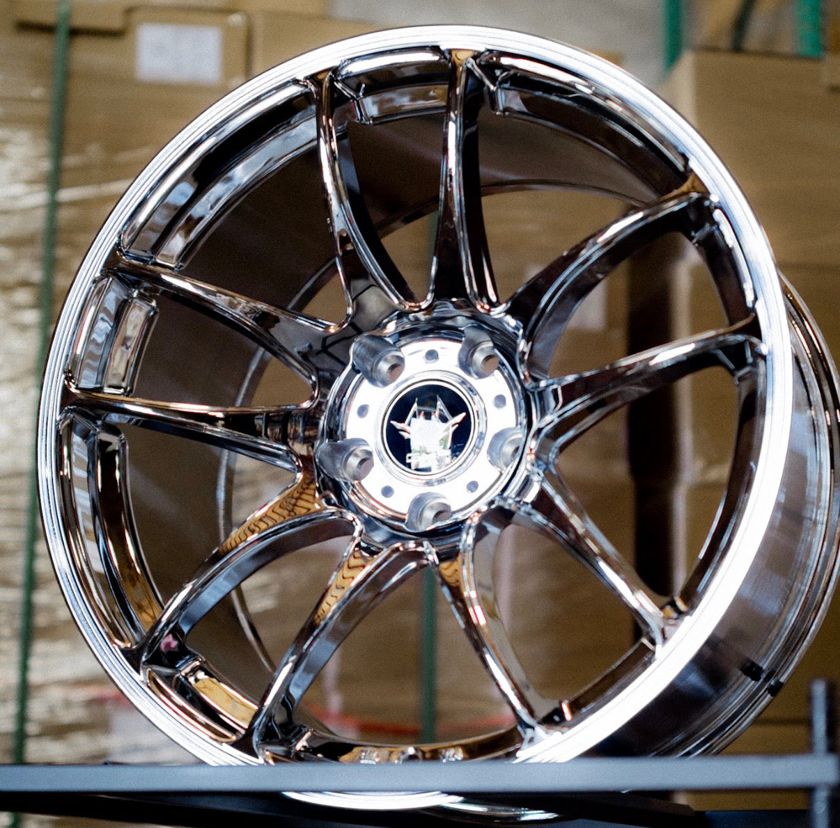 GMR KYA 18x9.5 +22 / 5x114.3 / chrome