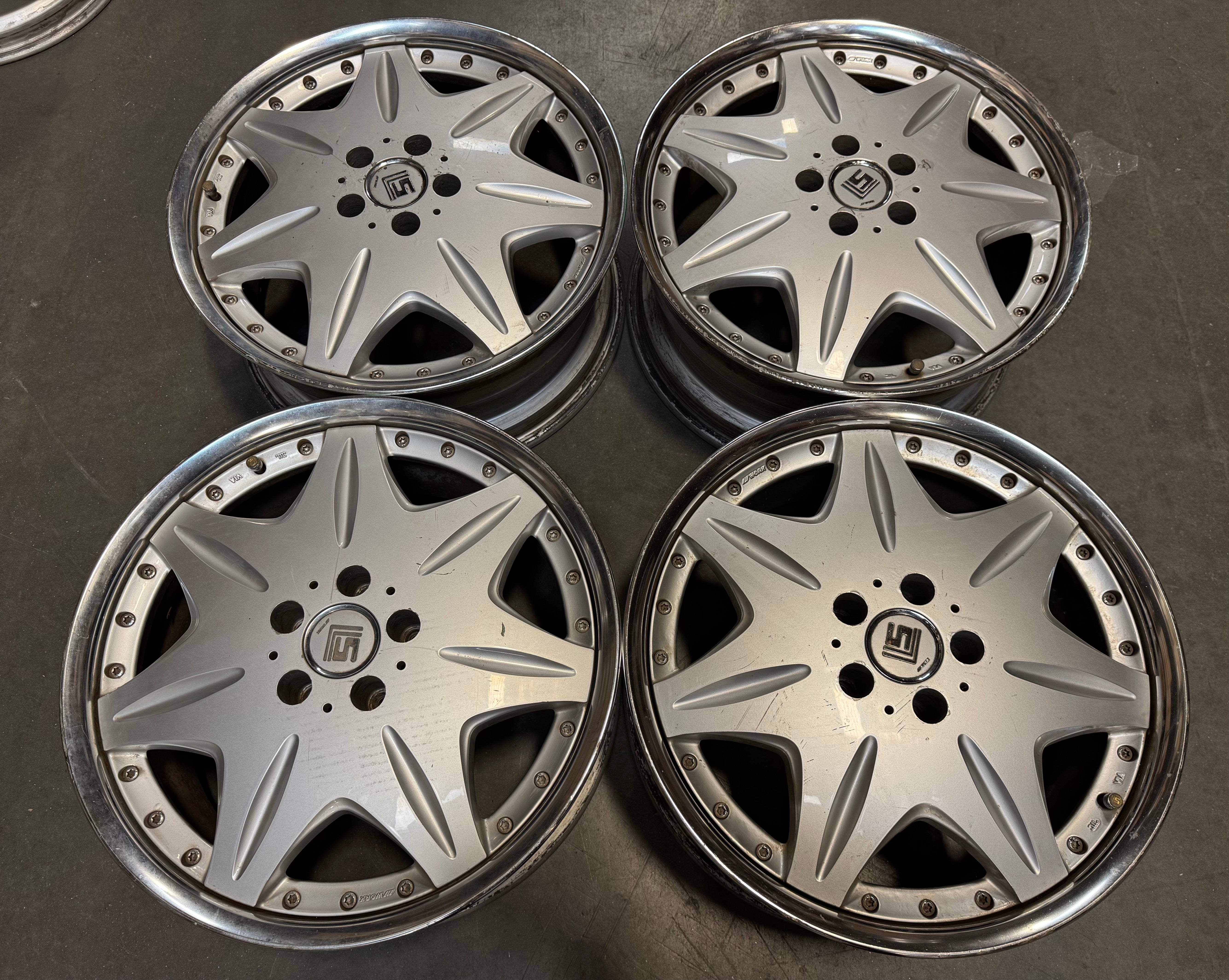 19” Work LS207 5x114.3