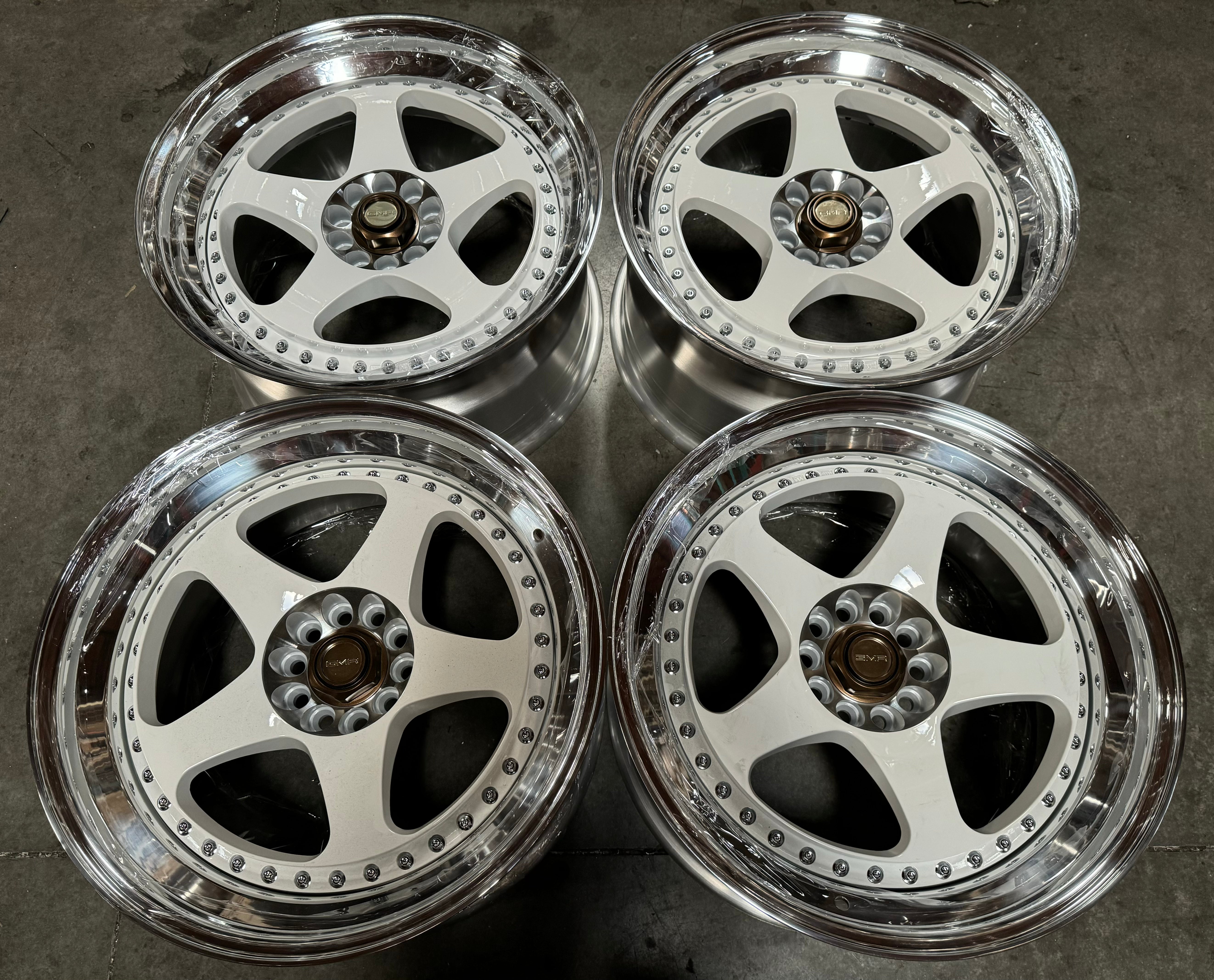 19” GMR 1200-R Double Step 5x114.3/112 White