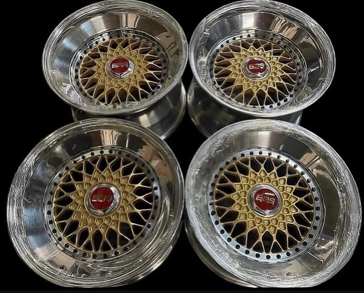 18” BBS RS Triple Step 5x114.3 (GOLD)