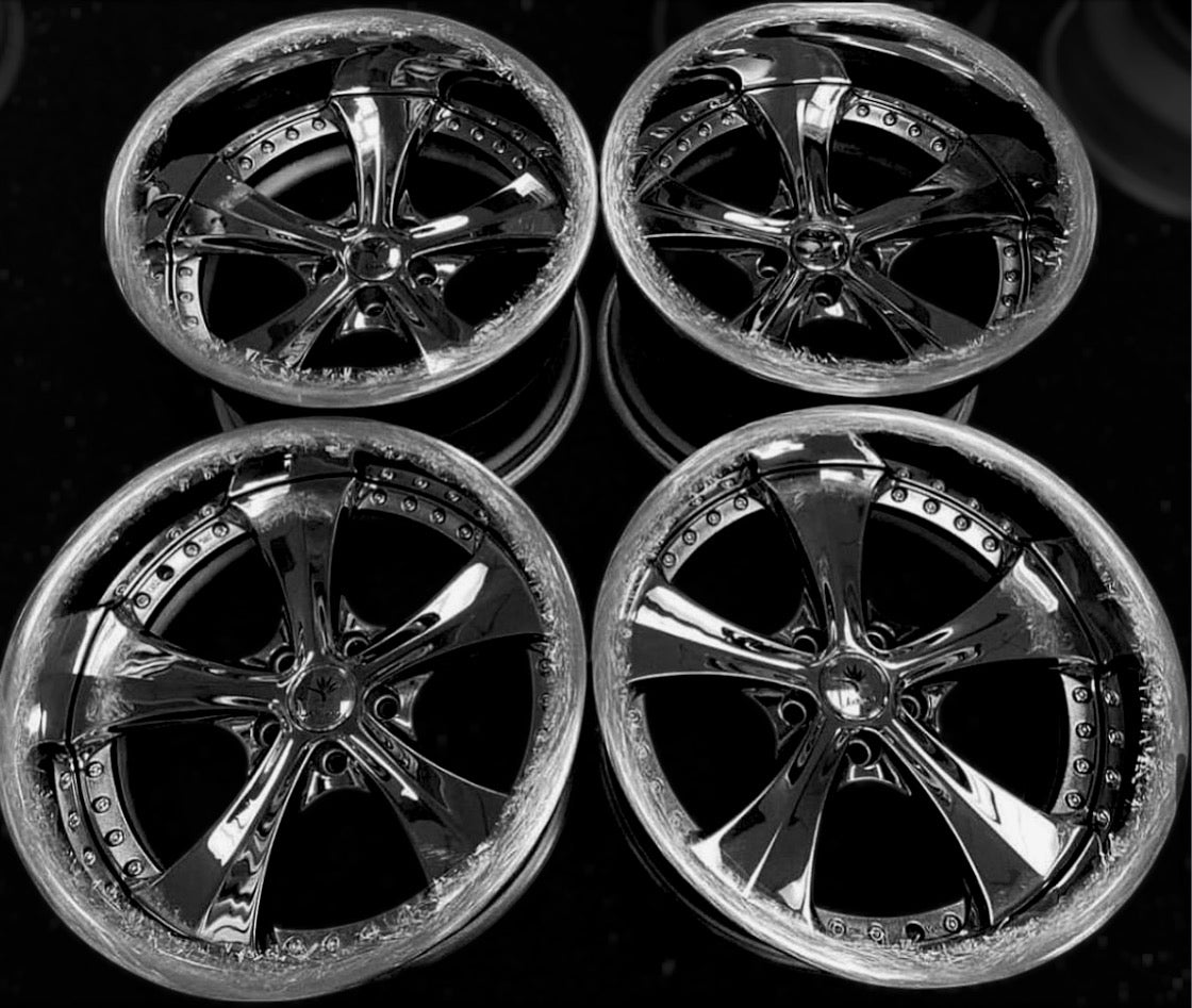18” Weds Ratzinger 5X114.3 Ceramic polish