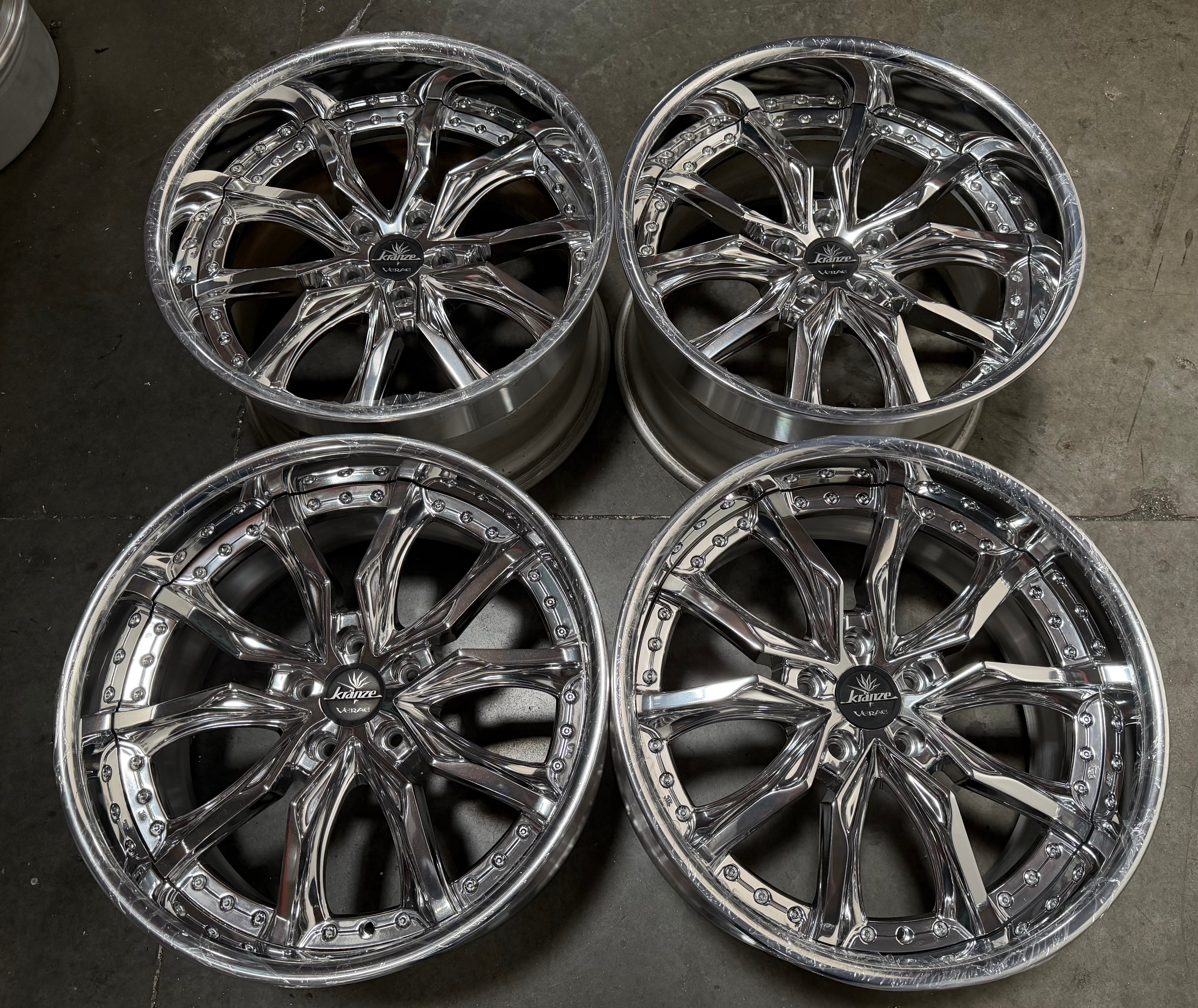 19” Weds Verae 5x114.3 Ceramic Polish