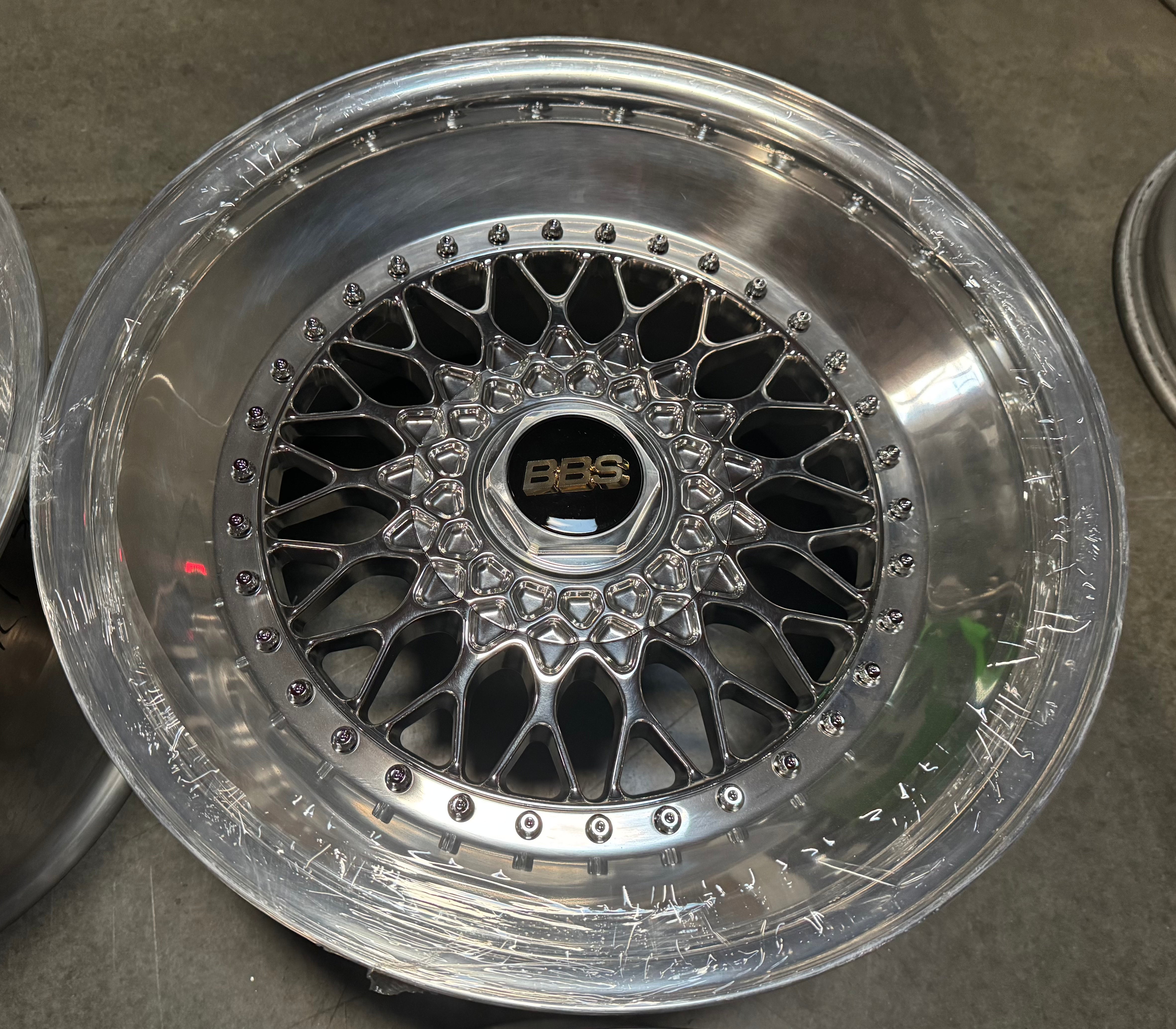18” BBS RS Double step 5x100 Polish