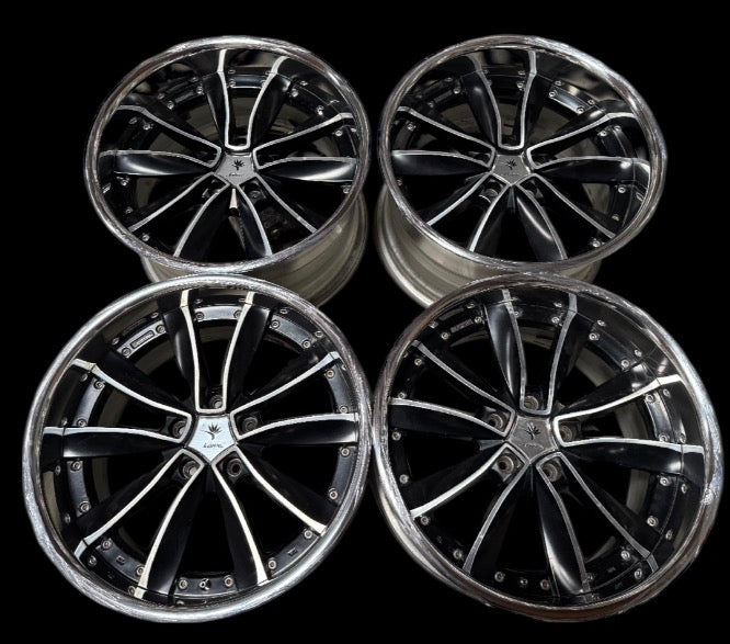 18” Weds Chrishna 5x114.3 Black