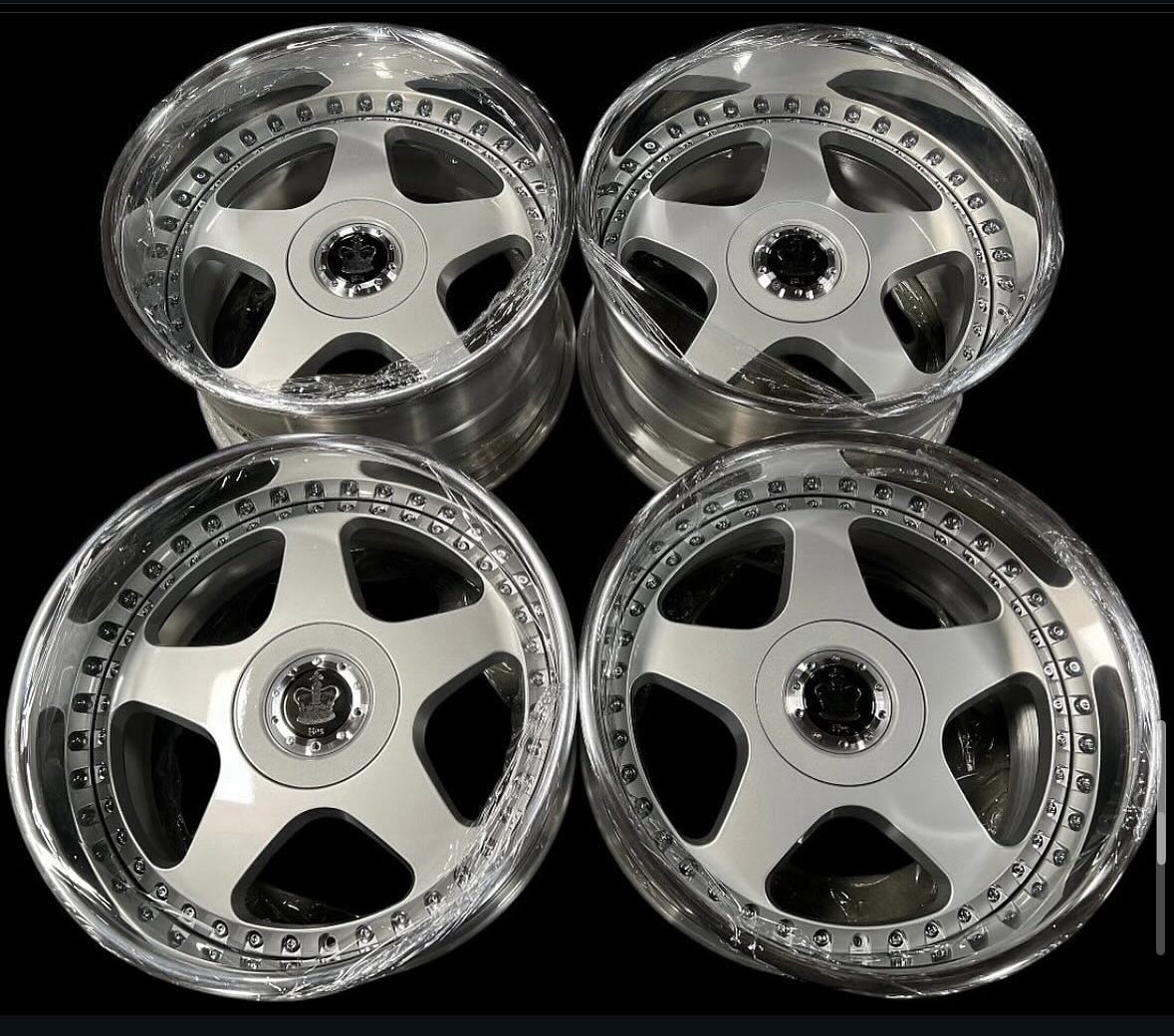 18” GMR King 5x100/114.3 Silver