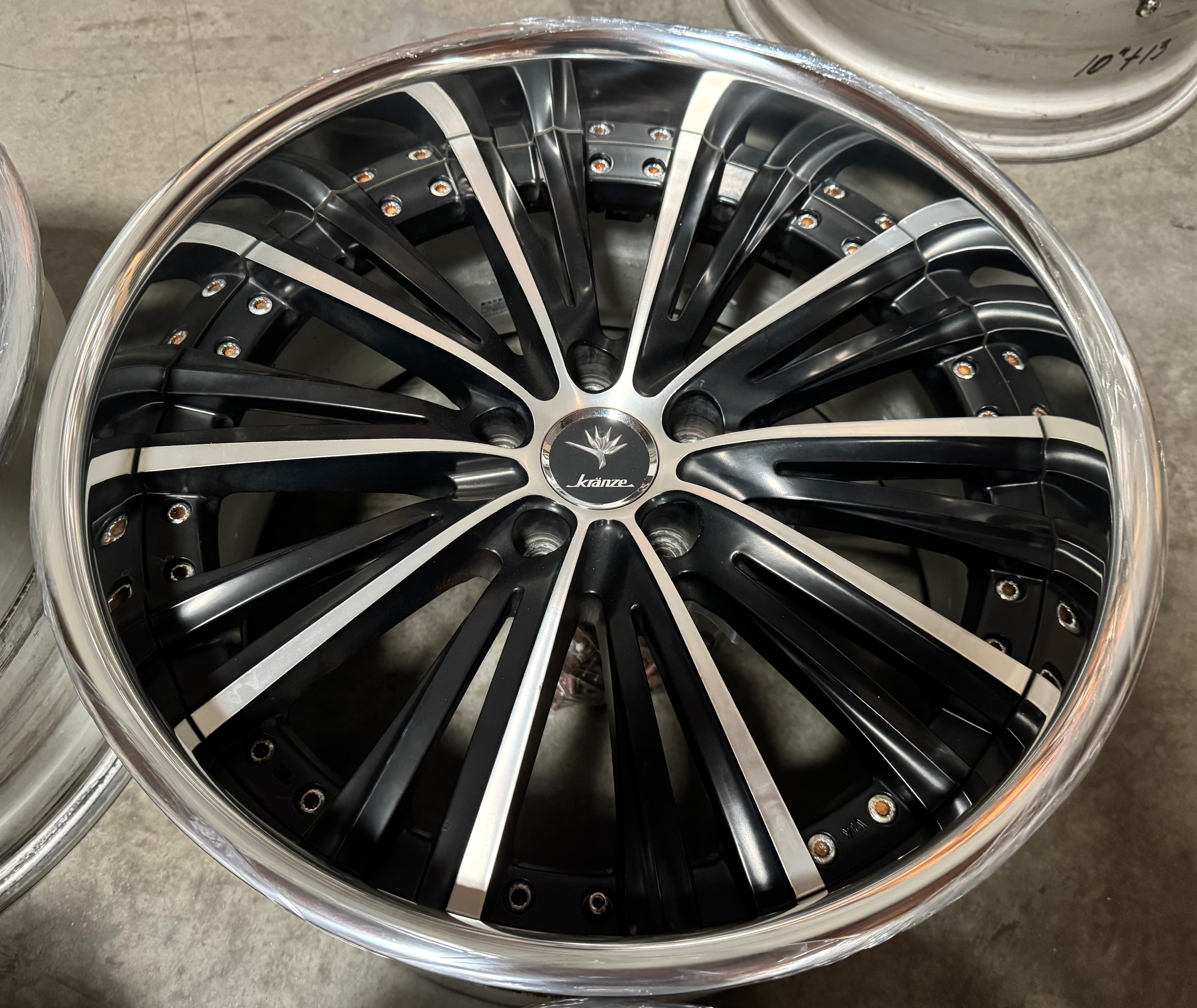 19” Weds Magiss 5x114.3 Black/DC