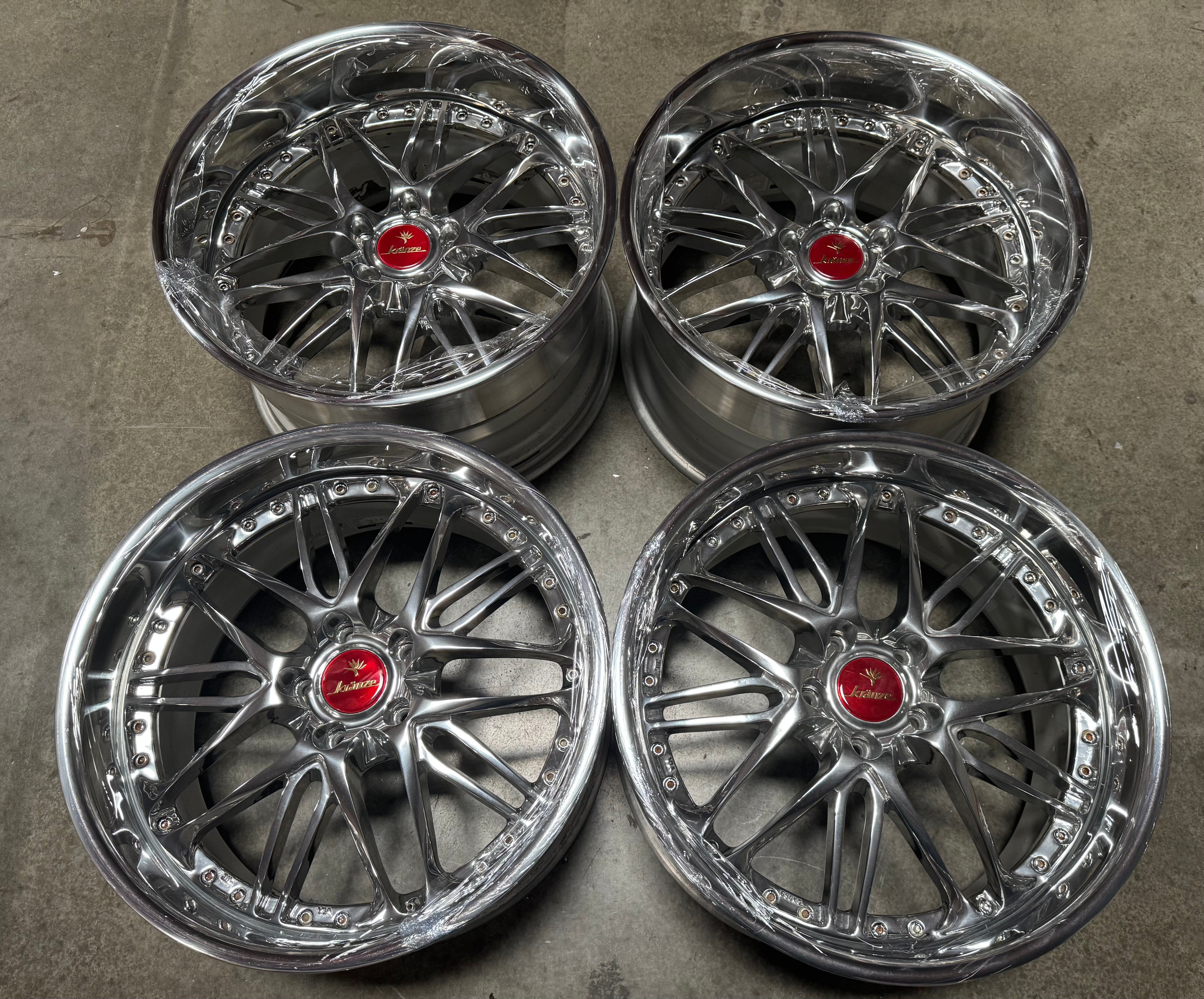 19” Weds Borphe 5x114.3 Polish