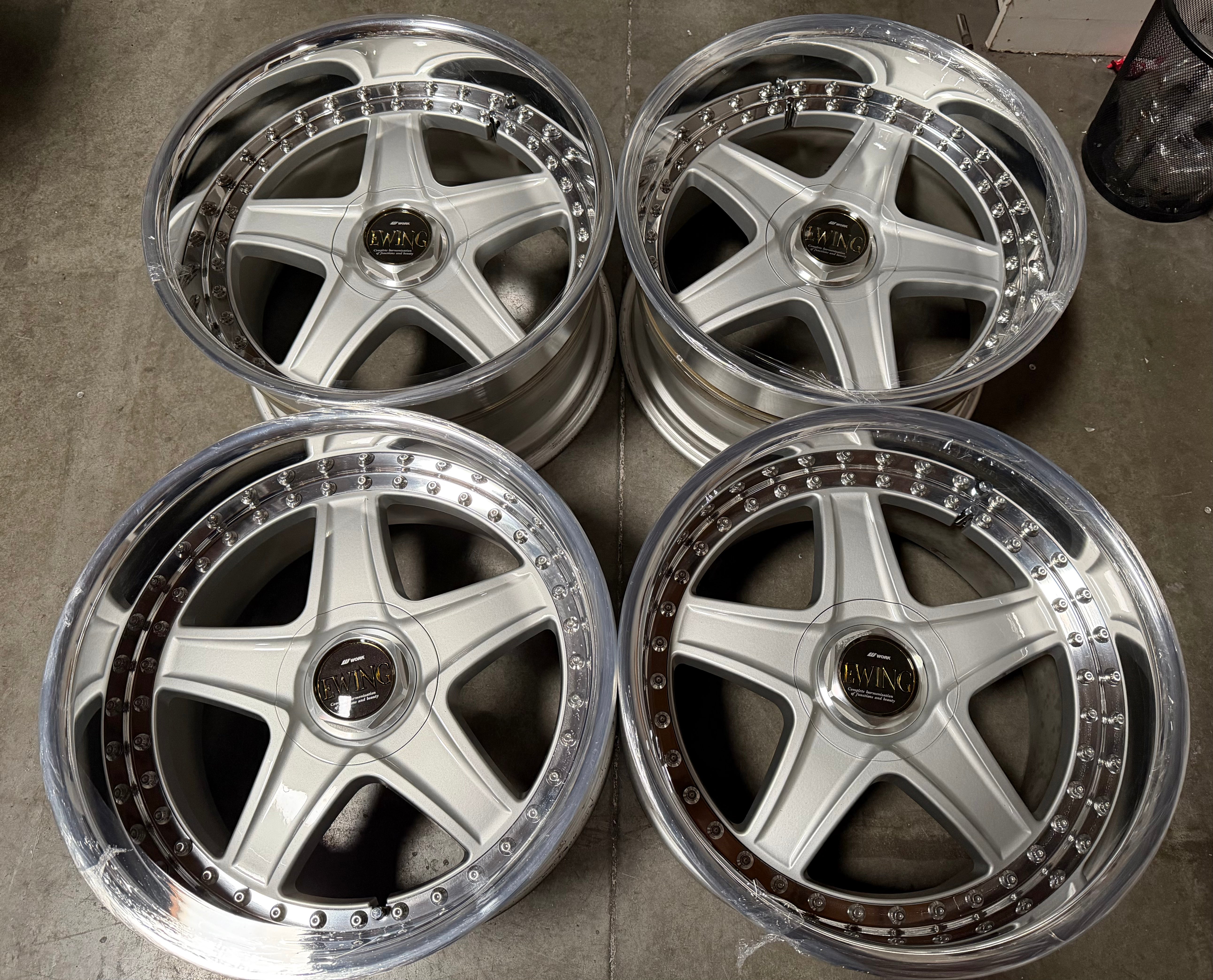 17” Work Ewing 4x114.3