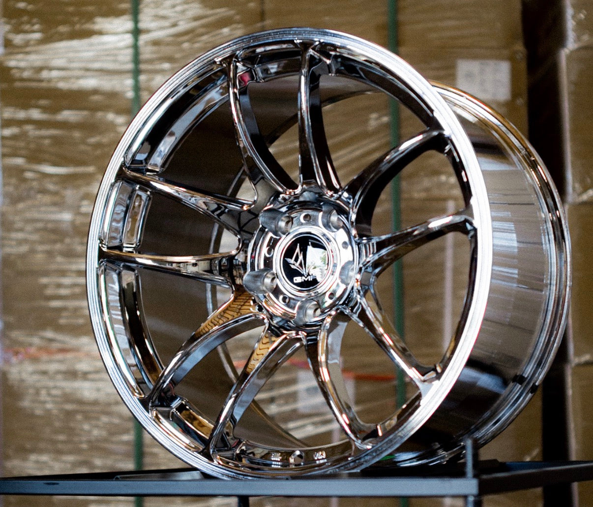 GMR KYA 18x9.5 +22 / 5x114.3 / chrome