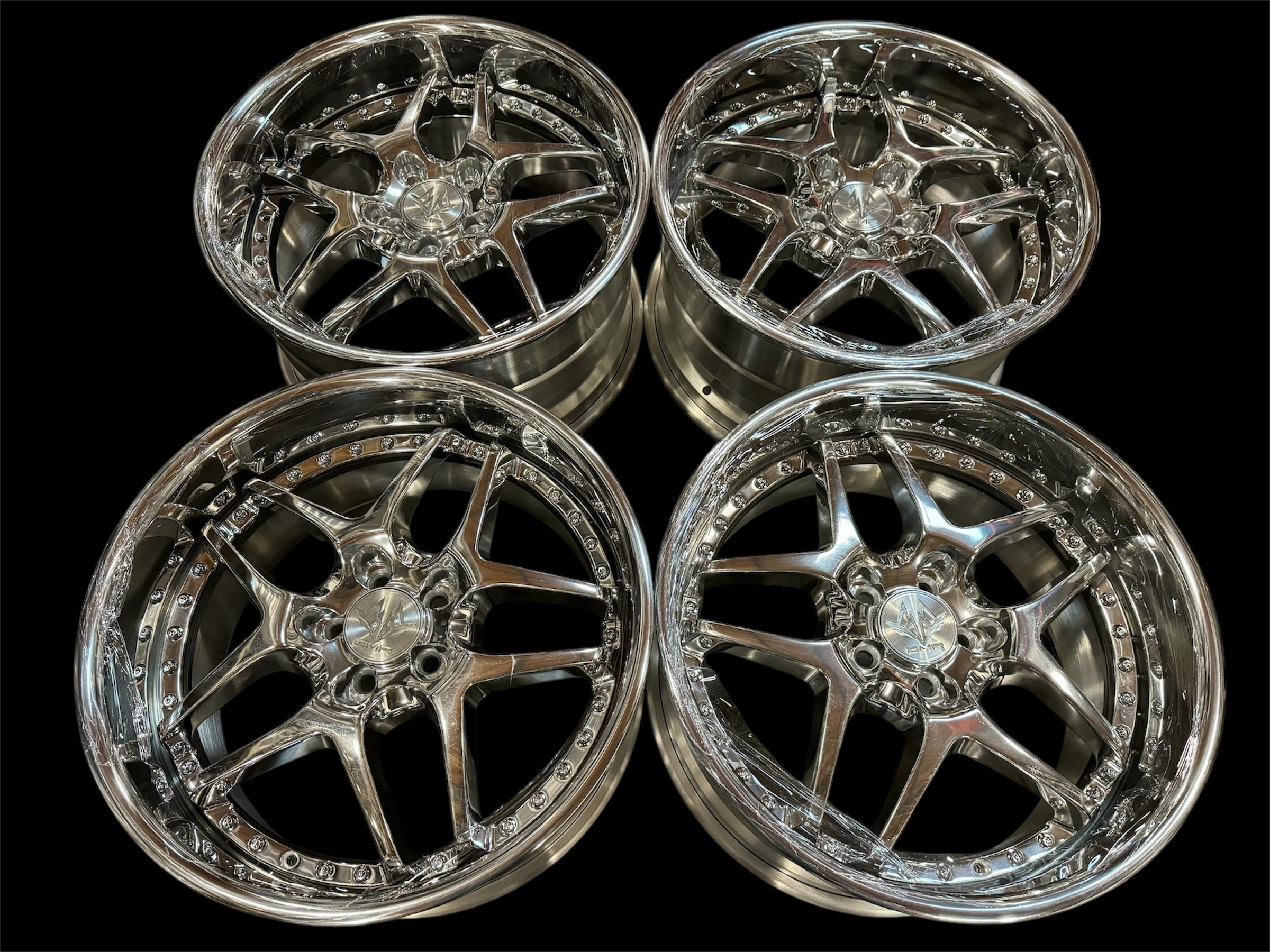 18” GMR EVOKE 5x100 POLISHED