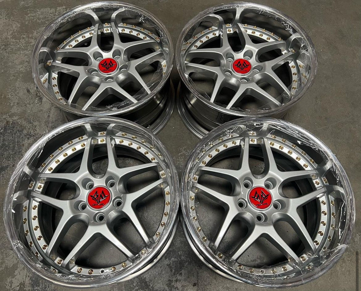 18” GMR Evoke 5x114.3 Silver Reverse(Special)