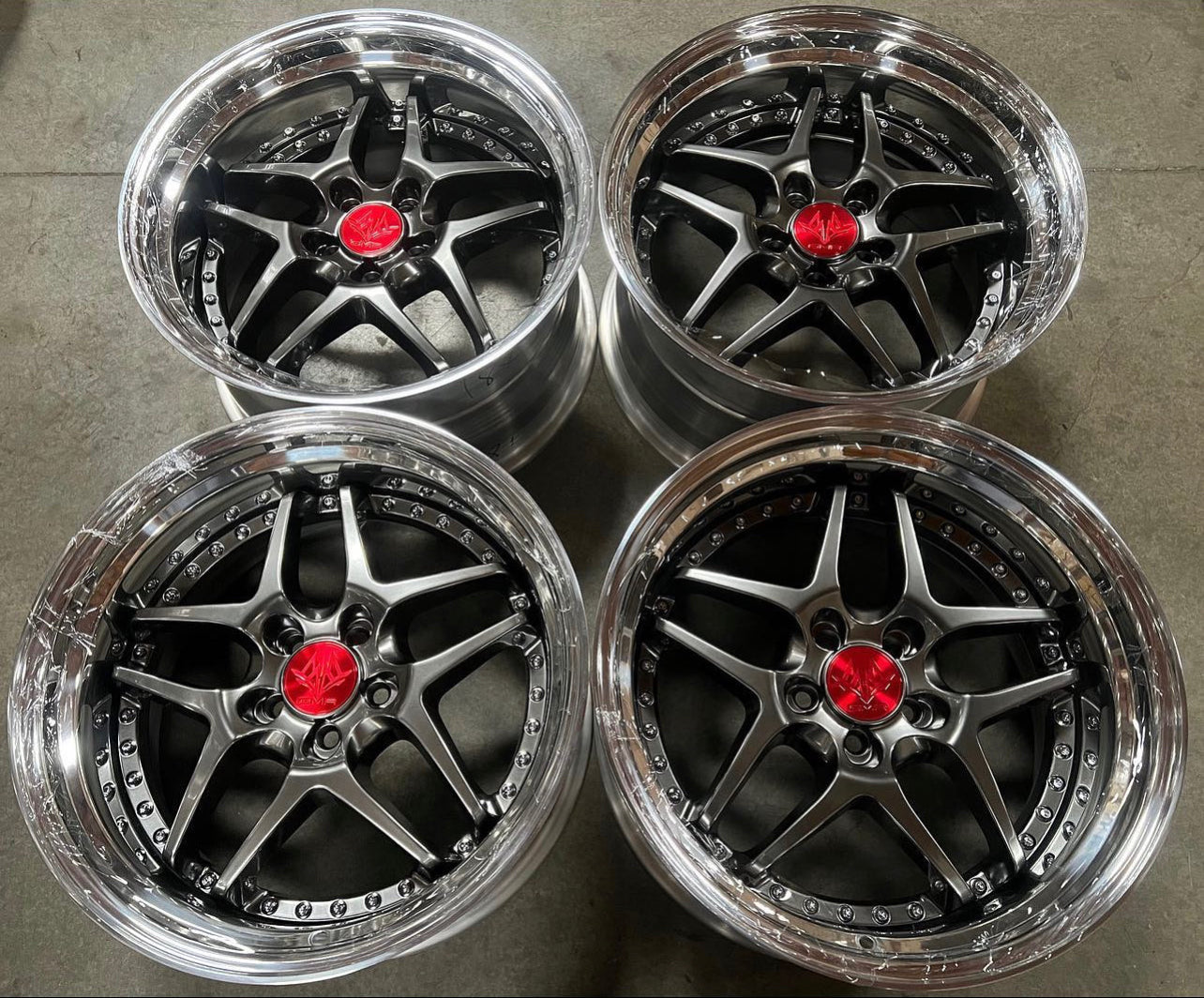 18” GMR Evoke Step Titan Black 5x114.3 (BLACK FRIDAY)