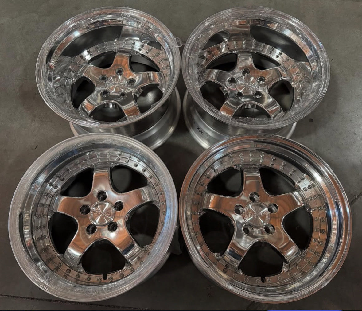 18” Work Equip Anhelo Step 5x114.3 Polish