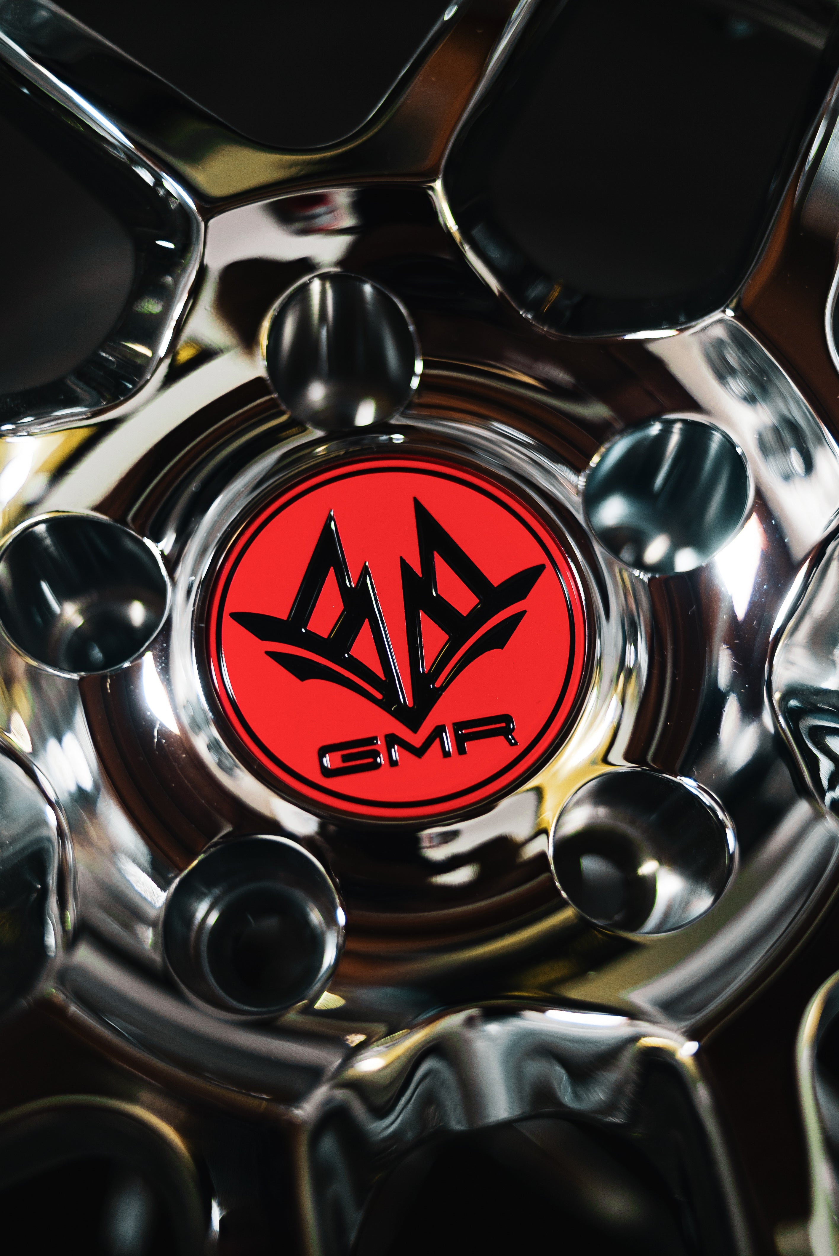 GMR Replacement Center Cap - Red