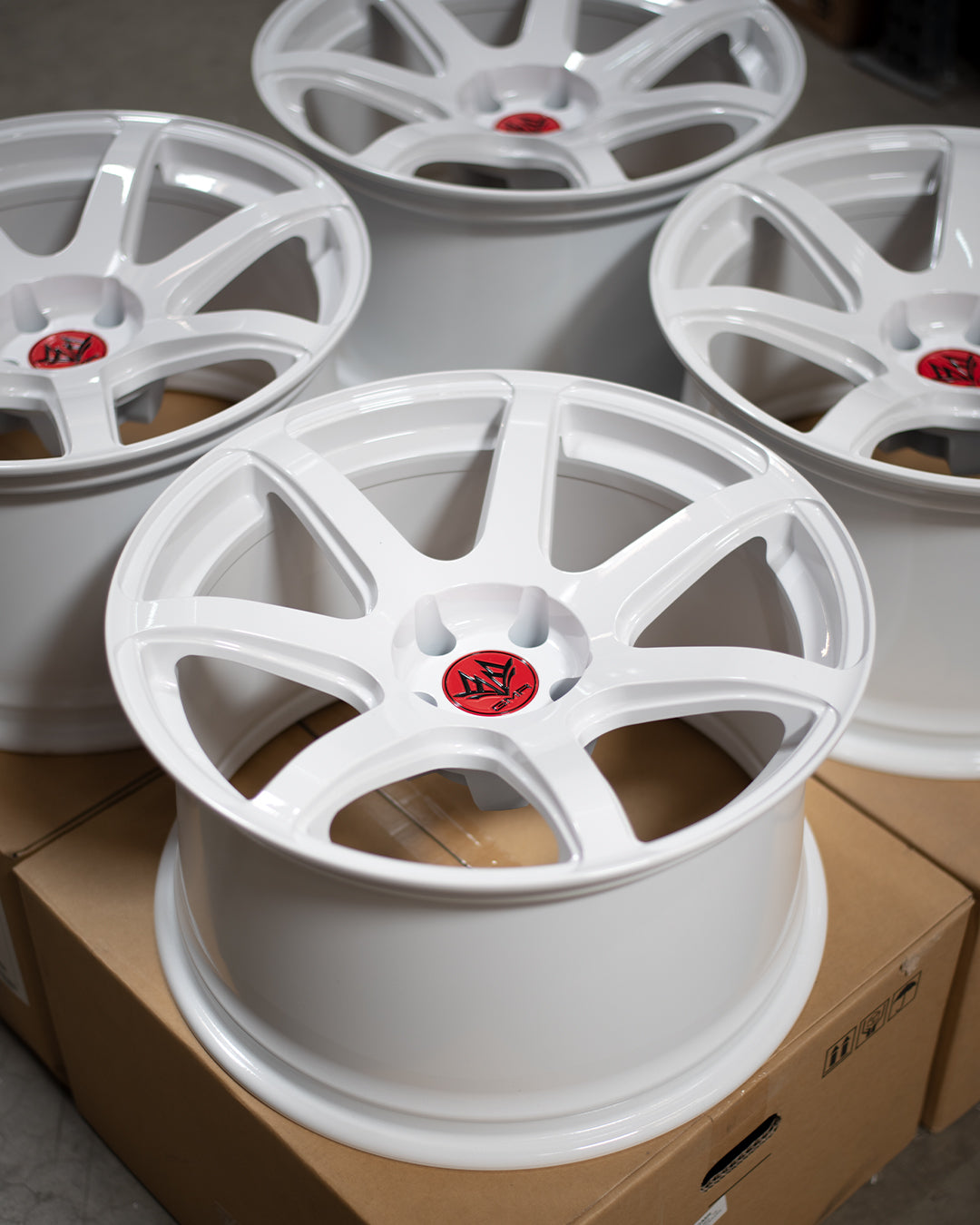 Glider Rims All White Glider Rims